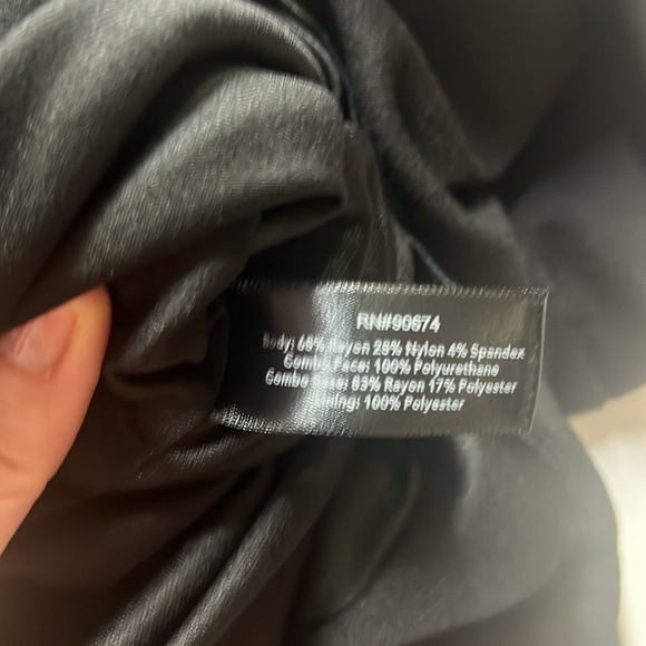 Boston Proper Faux Leather Dress - Picture 6 of 6